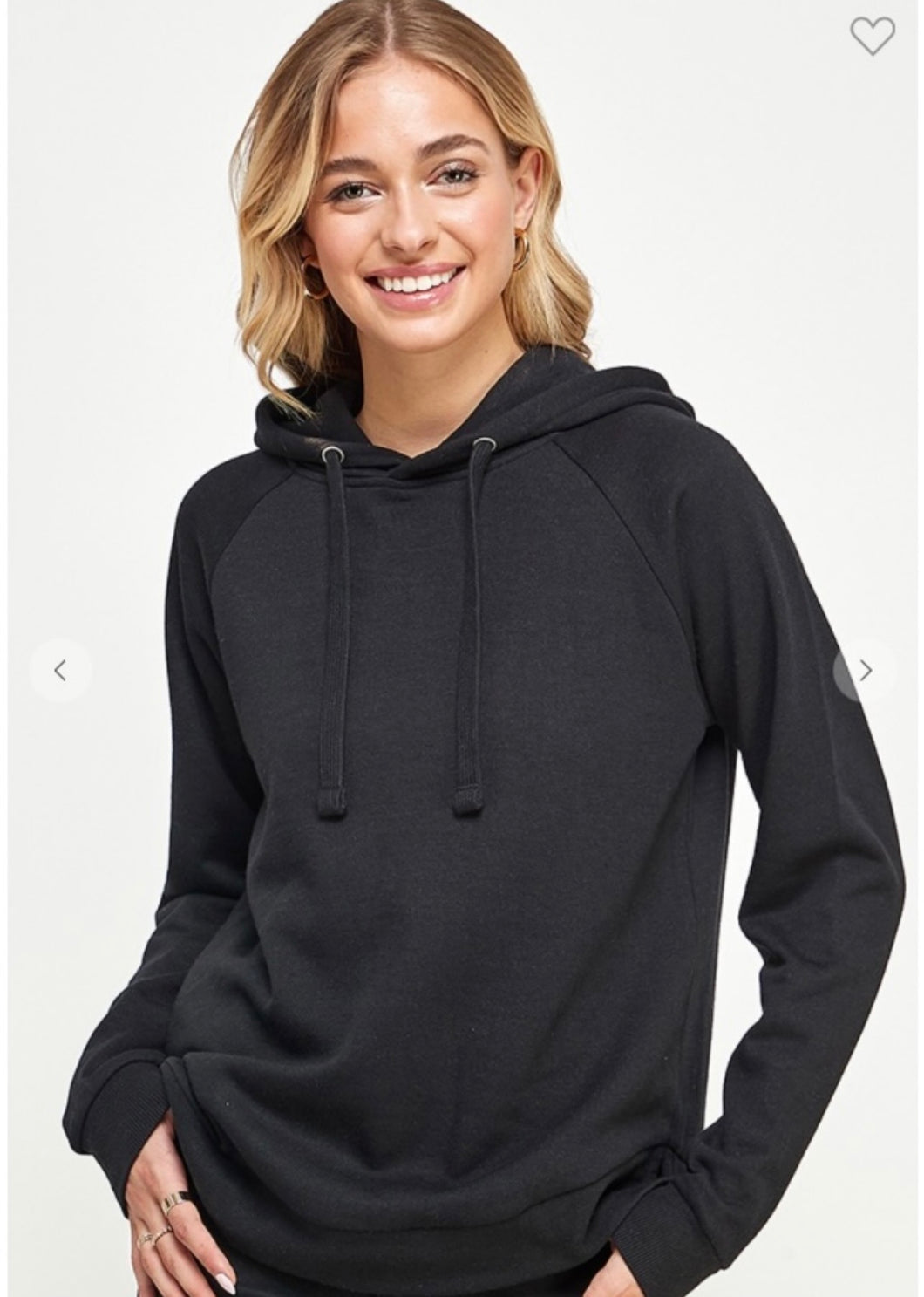 Black super soft hoodie!